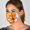 Nova Scotia Duck Tolling Retriever Print Face Mask