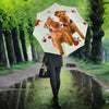 Welsh Terrier Print Umbrellas