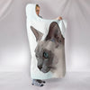 Amazing Tonkinese cat Print Hooded Blanket