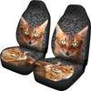 Lovely Somali Cat Print Car Seat Covers