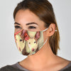 Cute Ibizan Hound Print Face Mask