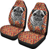 Pug Print Car Seat Covers