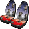 Scottish Deerhound Dog Print Car Seat Covers