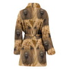 Shar Pei Dog Print Women's Bath Robe