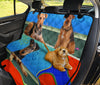 Cute Airedale Terrier Print Pet Seat Covers