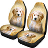 Goldendoodle Dog Print Car Seat Covers