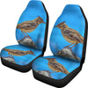 Lark Bird Print Car Seat Covers