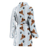 Bloodhound Dog Print Women's Bath Robe