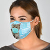 Lovely American Shorthair Cat Print Face Mask