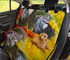 Blue and Yellow Macaw Print Pet Seat Covers