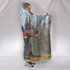 Doberman Pinscher Dog Print Hooded Blanket