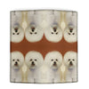 Bichon Frise Print Women's Leather Wallet