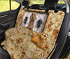 Cocker Spaniel Floral Print Pet Seat Covers