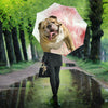 Lovely Bulldog Print Umbrellas