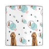 Goldendoodle Dog Print Women's Leather Wallet