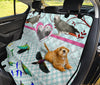 African Grey Parrot Print Pet Seat covers