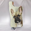 French Bulldog Print Hooded Blanket