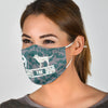 "Save The Dog" Print Face Mask