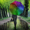 Colorful Optical Illusion Print Umbrellas