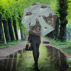 Korat Cat Print Umbrellas