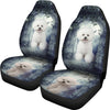 Amazing Pomeranian Dog Print Car Seat Covers
