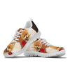 Lovely Pomeranian Print Running Shoes