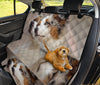 Lovely Australian Shepherd Print Pet Seat Covers