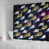 Common Hatchetfish (River Hatchetfish) Print Shower Curtains