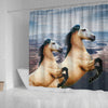 Andalusian Horse Print Shower Curtains