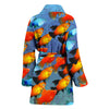 Platy Fish Print Women's Bath Robe