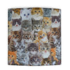 Cat Print Women's Leather Wallet