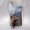 Cute Australian Silky Terrier Print Hooded Blanket