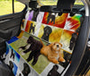 Portuguese Water Dog Print Pet Seat Covers