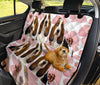Basset Hound Pattern Print Pet Seat Covers