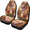 Cute Bordeaux Mastiff Print Custom Car Seat Covers