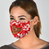 Bordeaux Mastiff Print Face Mask