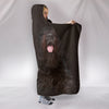 Bouvier des Flandres Dog Print Hooded Blanket
