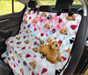 American Staffordshire Paws Terrier Print Pet Seat Covers
