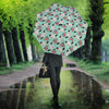 Birman Cat Floral Print Umbrellas