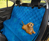 Butterfly Blue Print Pet Seat Covers