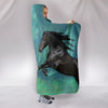 Amazing Andalusian Horse Print Hooded Blanket