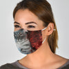 Cute American Curl Print Face Mask