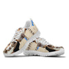 [AI Generated] Beagle From Texas Print Sneakers