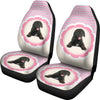 Cute Spanish Water Dog Print Car Seat Covers