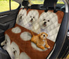 Amazing Bichon Frise Print Pet Seat Covers