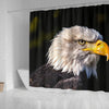 White Tailed Eagle Bird Print Shower Curtains