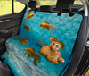 Lovely Comet Fish Print Pet Seat Covers