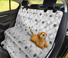 Border Terrier Paws Print Pet Seat Covers