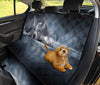 Basenji Dog On Black Print Pet Seat Covers