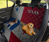 Beagle Texas Print Pet Seat covers